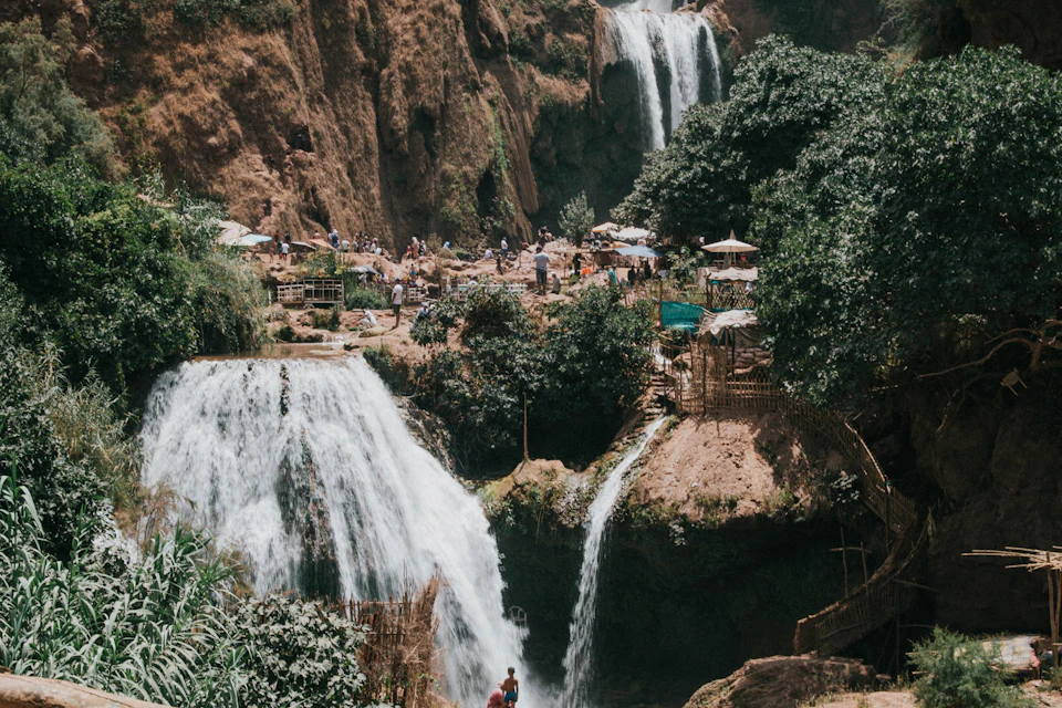 Private transfer from Marrakech Airport to Ouzoud Falls